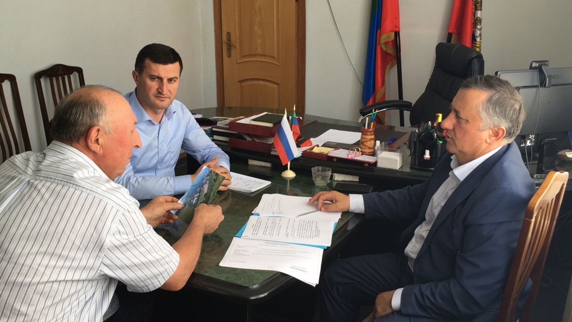 Министр финансов РД Б. Джахбаров  посетил с рабочим визитом Чародинский район